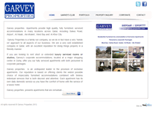 Tablet Screenshot of garvey-properties.com
